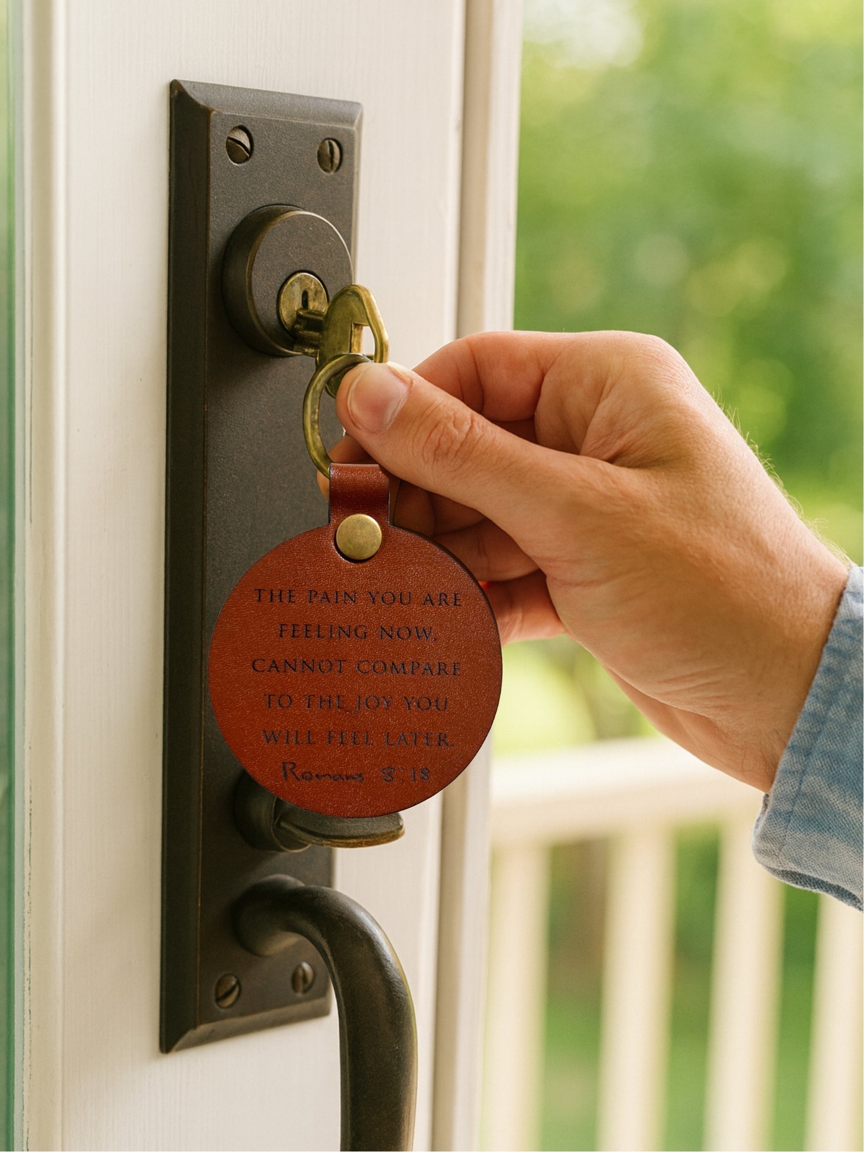 Gratitude Keychain for The Maddox Potter Foundation