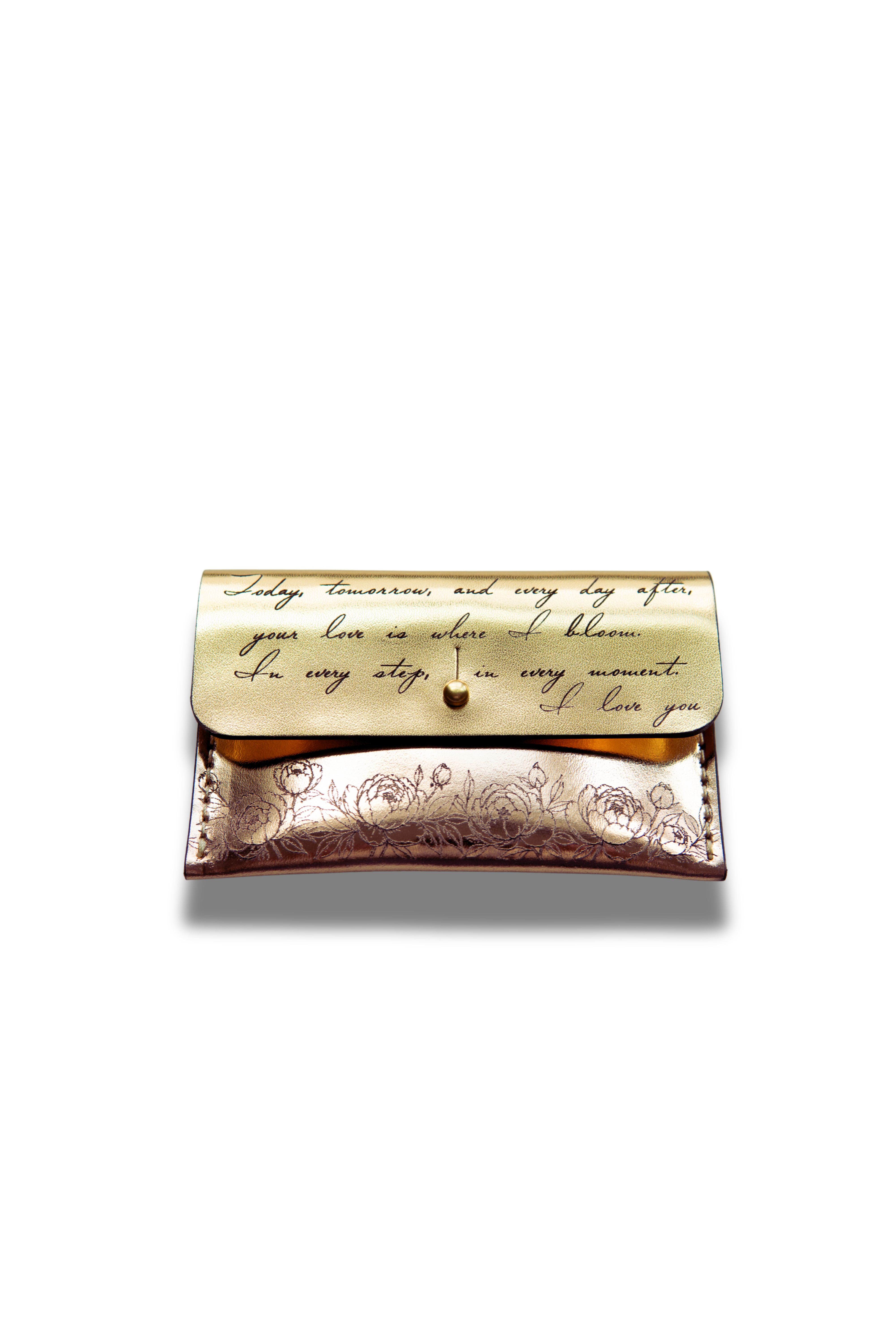 Where Love Blooms: The Peony Collection Perry Wallet Pouch