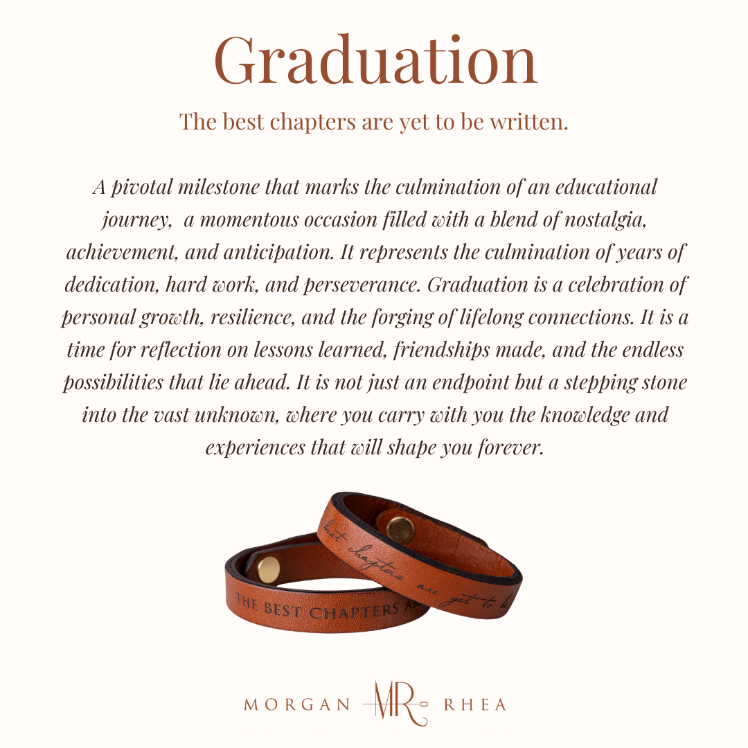 The Graduation My Story Bracelet