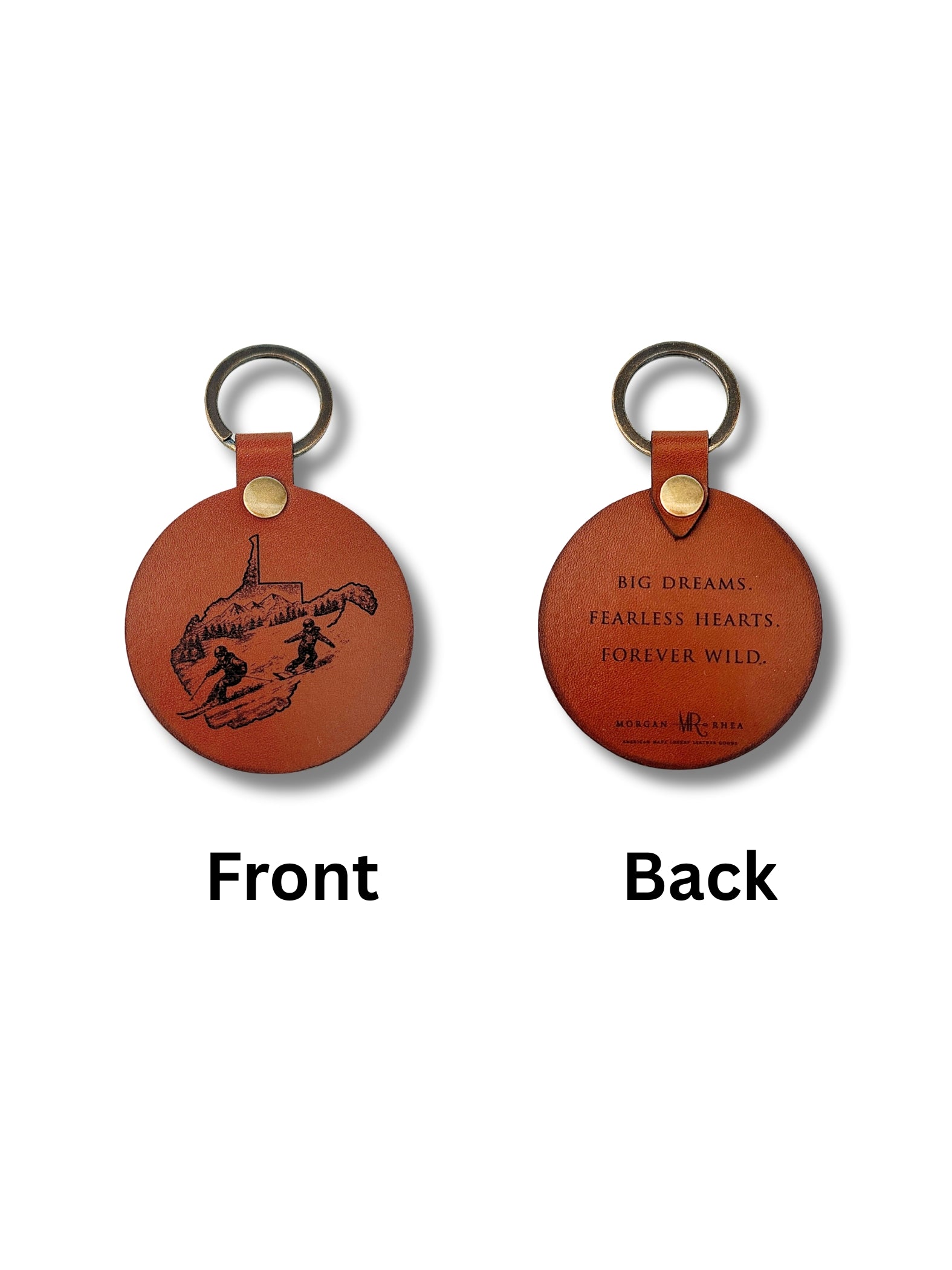 Gratitude Keychain for Forever Wild Freestyle Team