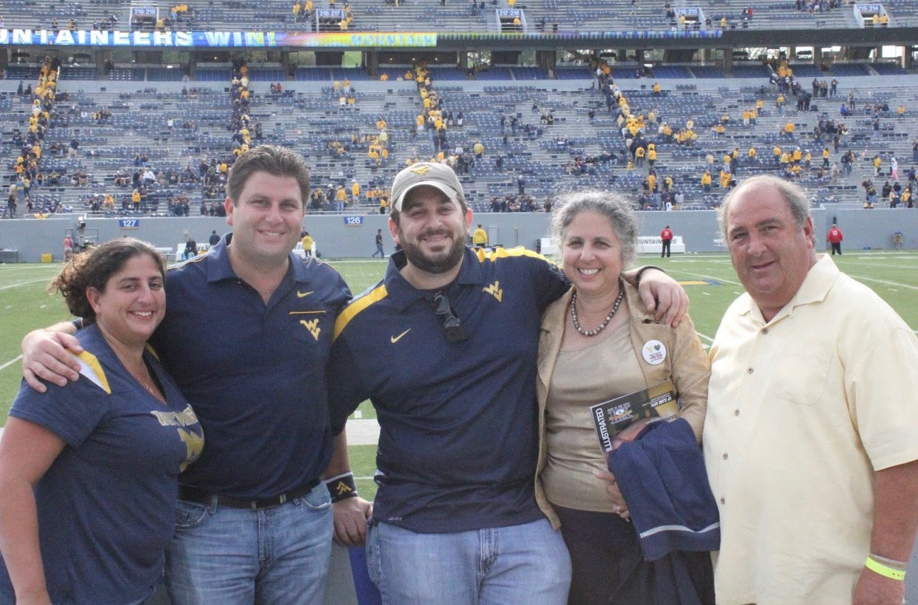 Gratitude Keychain for WVU Foundation Scholarship Honoring Doug Skaff Jr.