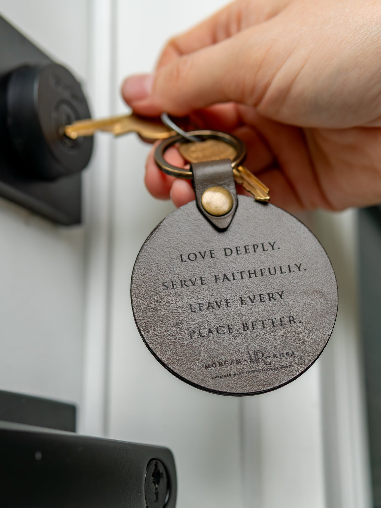 Gratitude Keychain for WV Kids Cancer Crusaders Honoring Doug Skaff Jr.