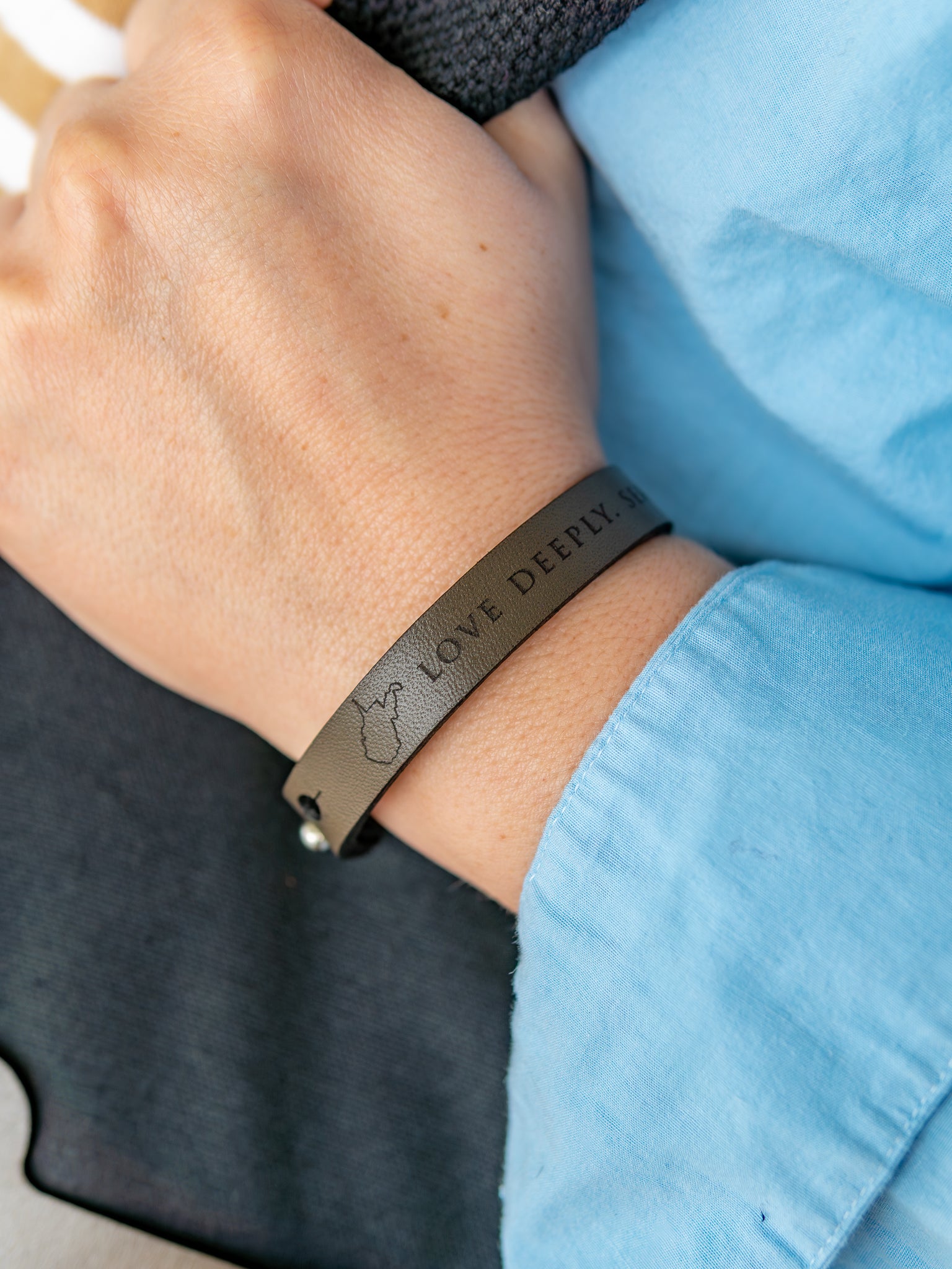 Gratitude Bracelet for WV Kids Cancer Crusaders Honoring Doug Skaff Jr.