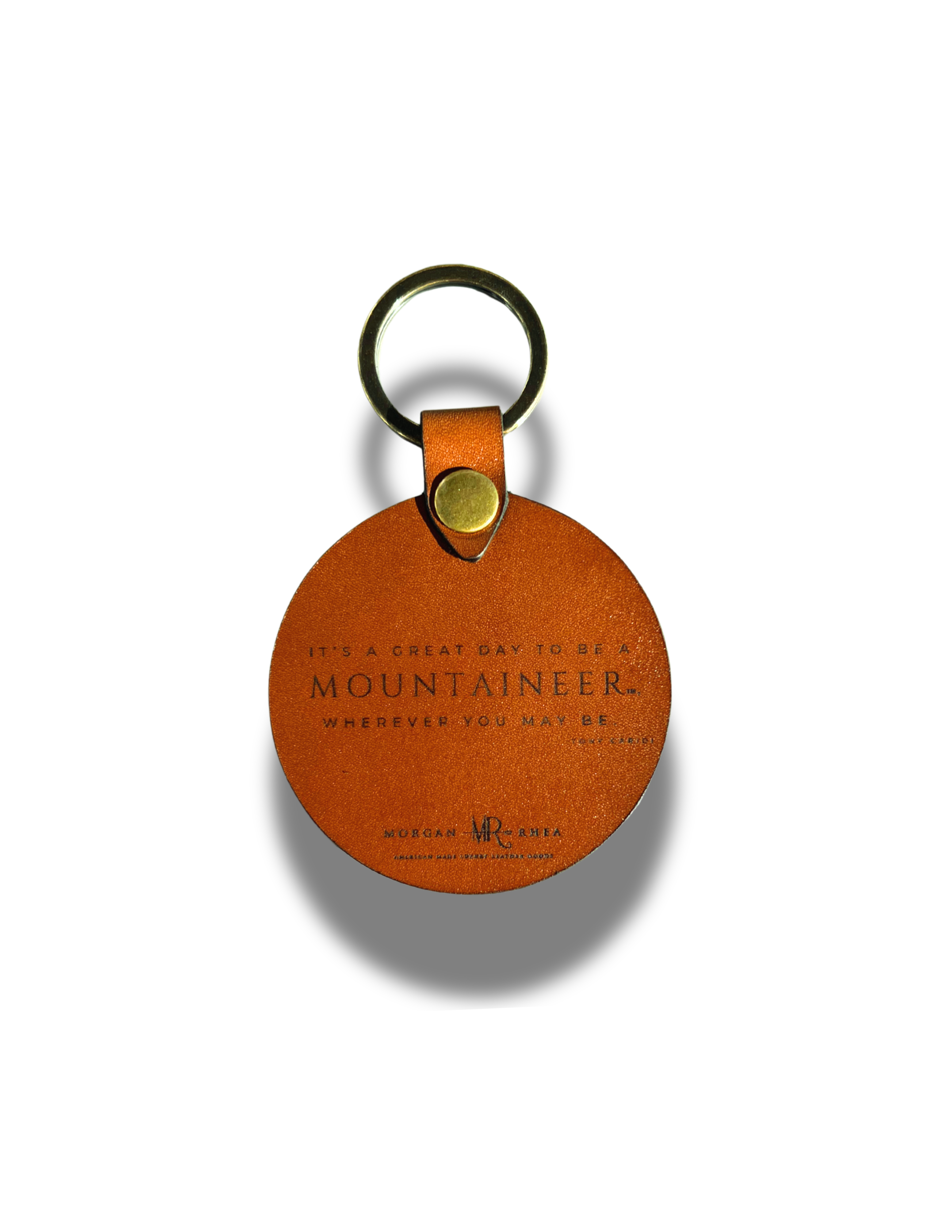 Gratitude Keychain for WVU Foundation Scholarship Honoring Doug Skaff Jr.