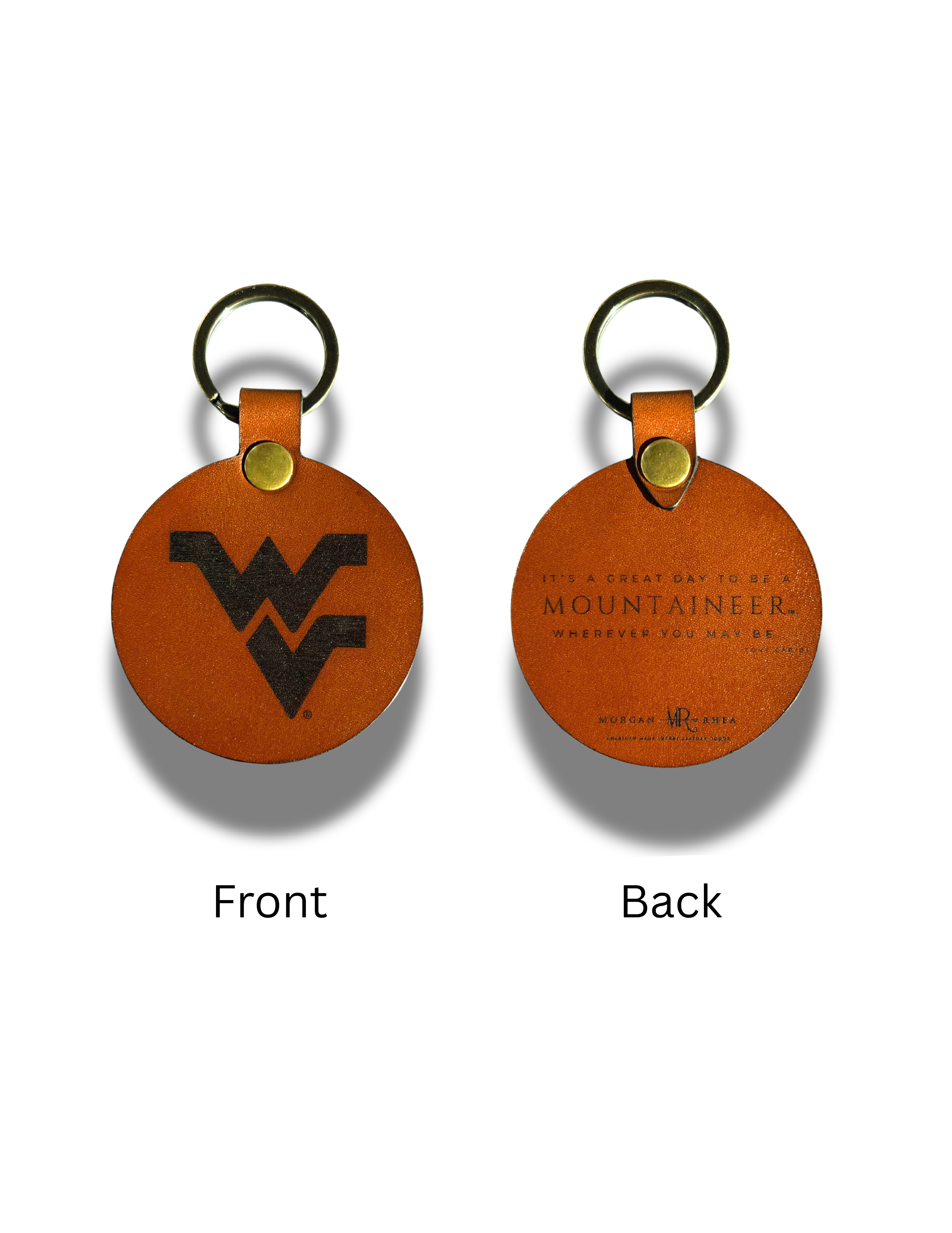 Gratitude Keychain for WVU Foundation Scholarship Honoring Doug Skaff Jr.