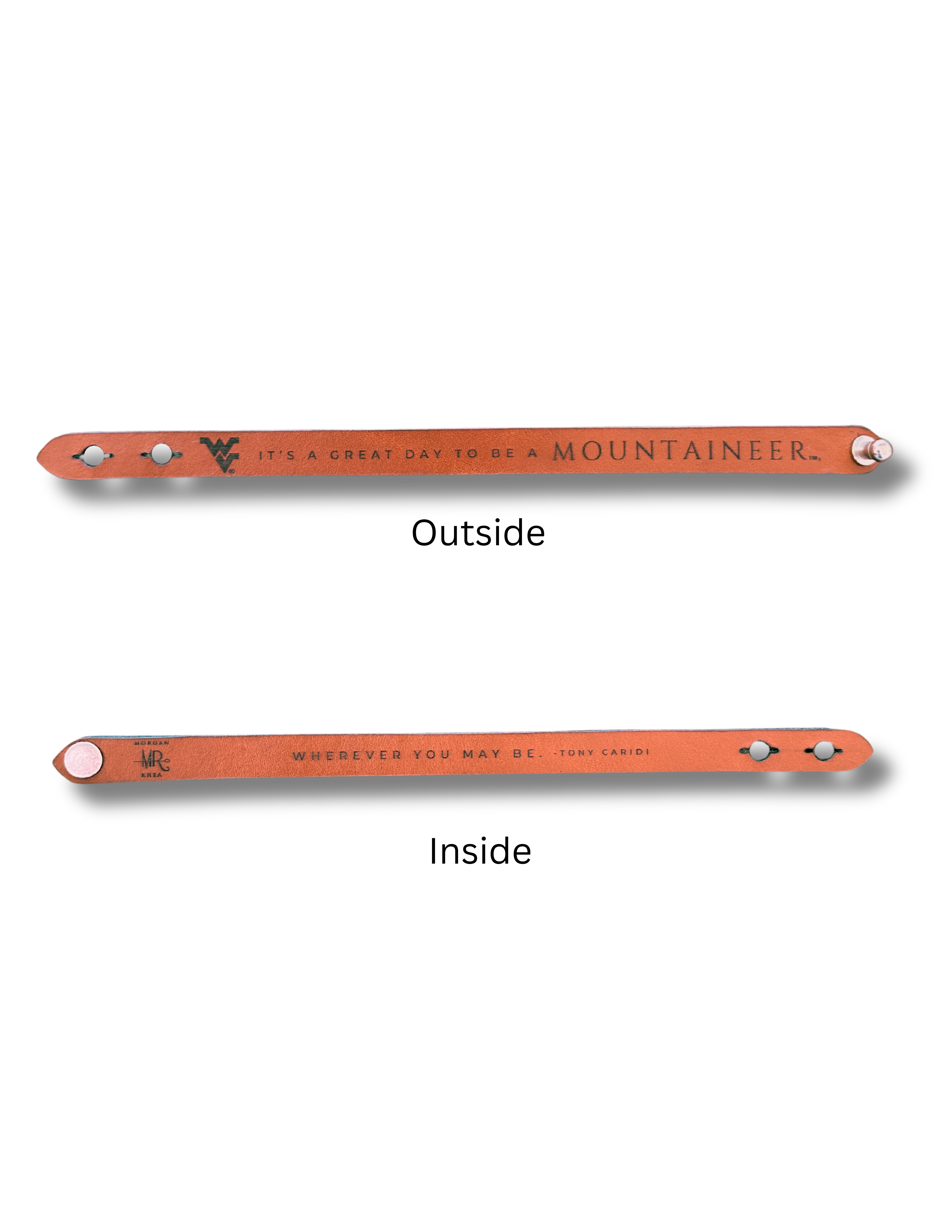 Gratitude Bracelet for WVU Foundation Scholarship Honoring Doug Skaff Jr.