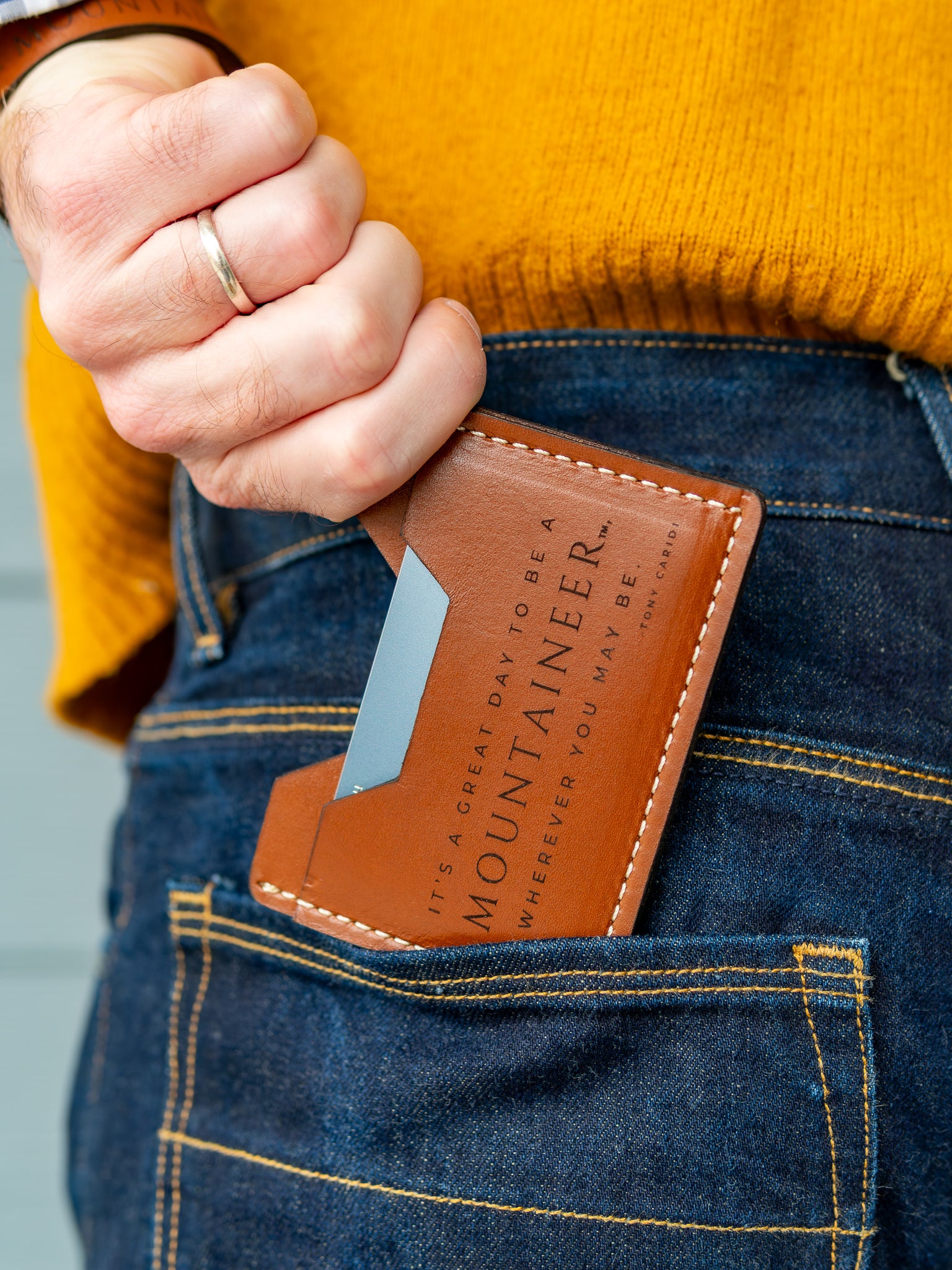 Gratitude Wallet for WVU Foundation Scholarship Honoring Doug Skaff Jr.