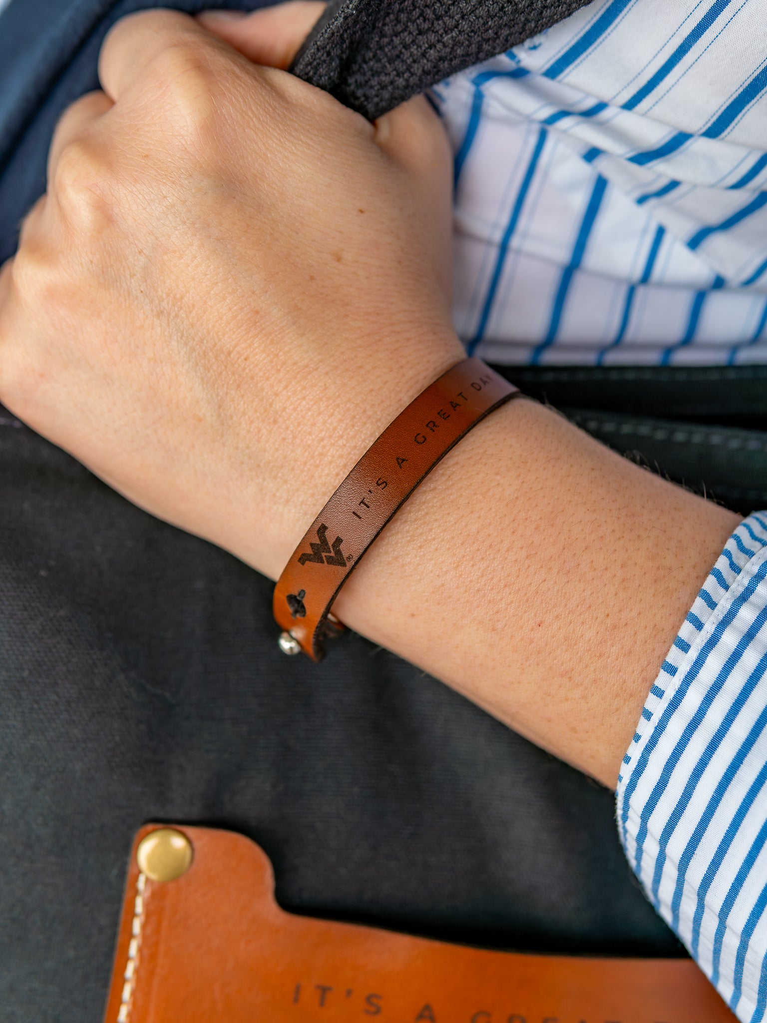 Gratitude Bracelet for WVU Foundation Scholarship Honoring Doug Skaff Jr.