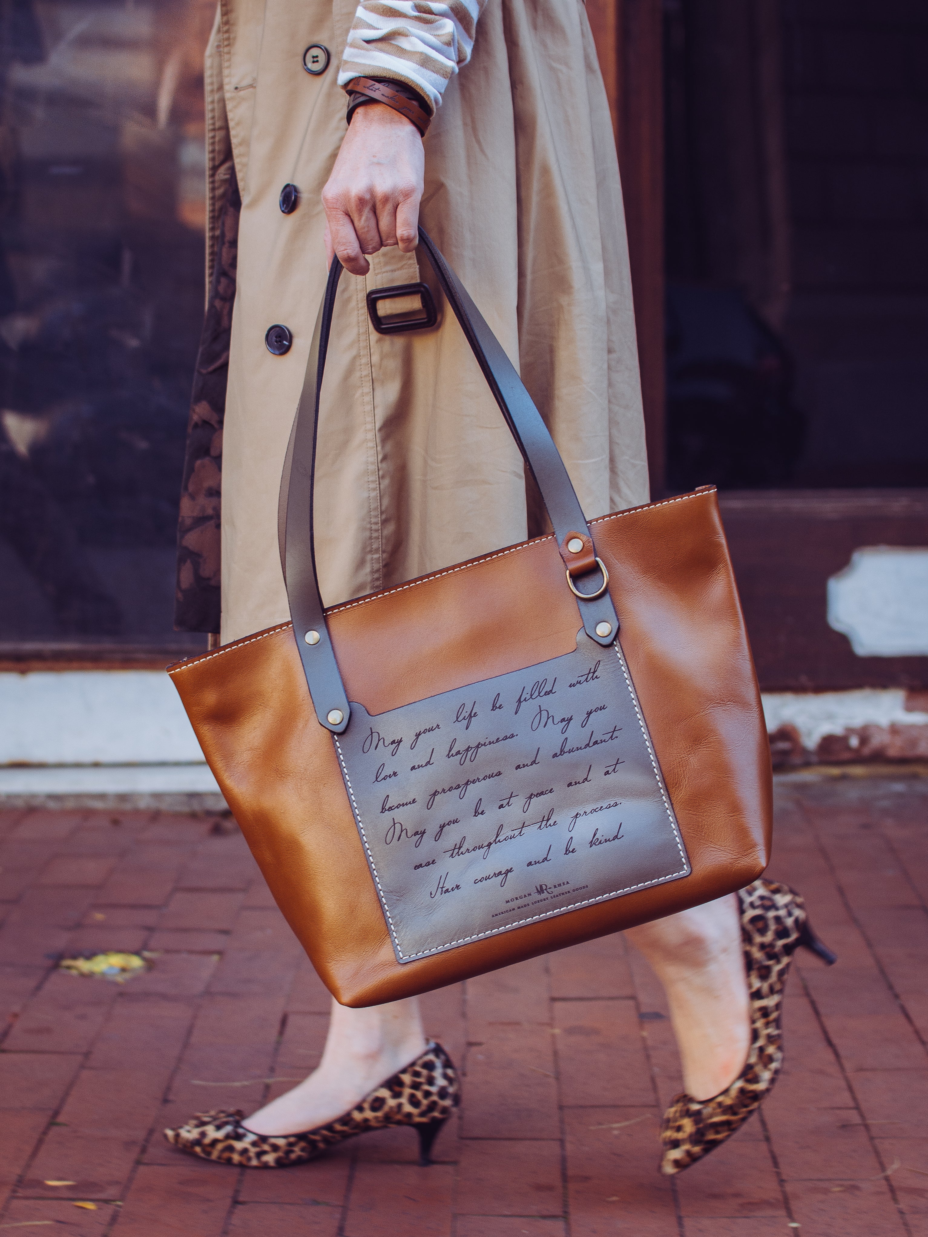 The Copper Script Charlie Tote