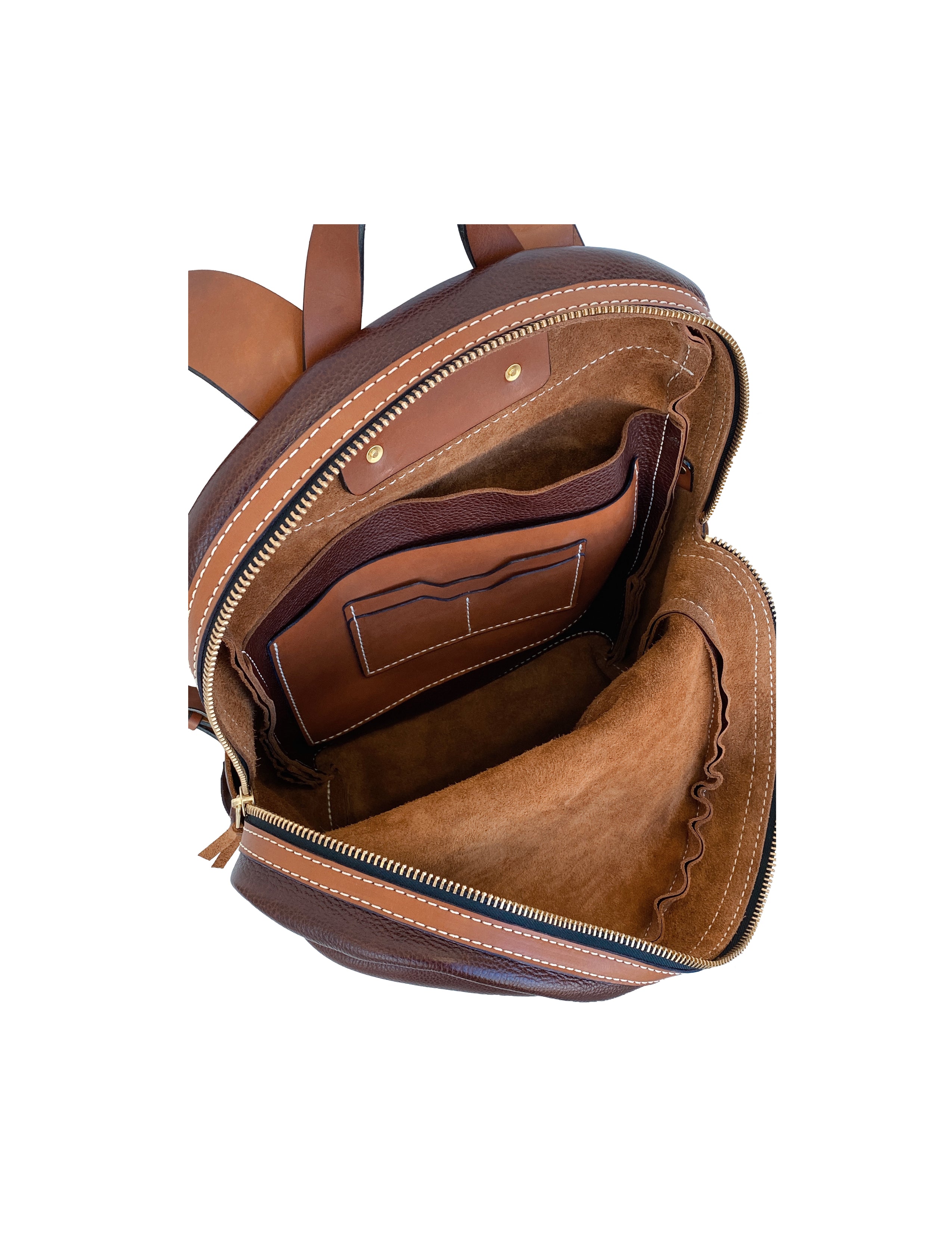 The Jacob Backpack in Bourbon