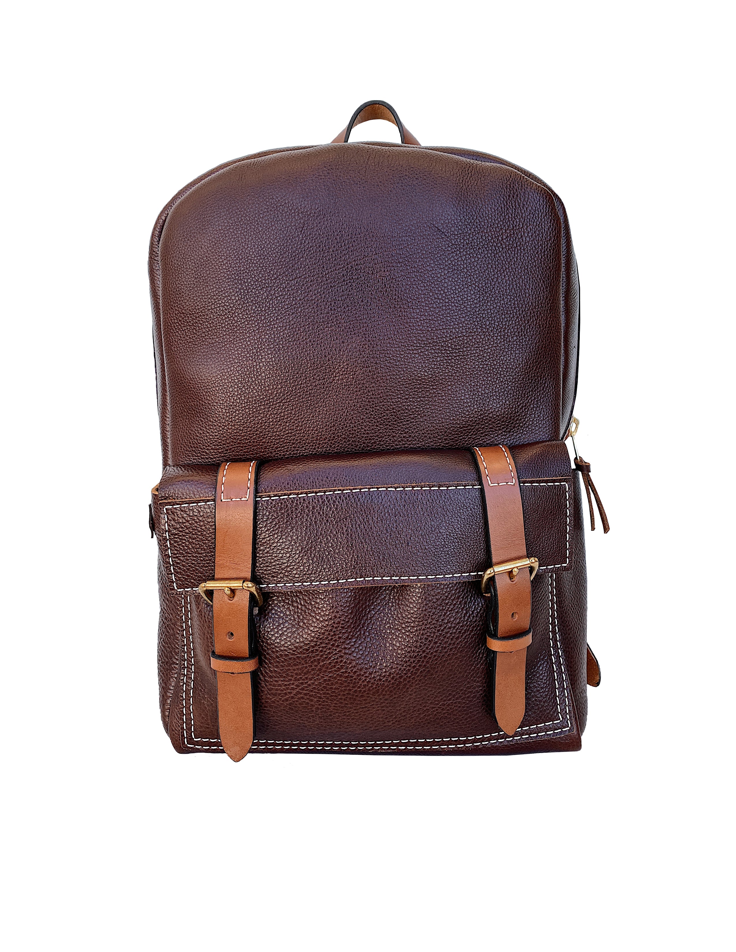 The Jacob Backpack in Bourbon