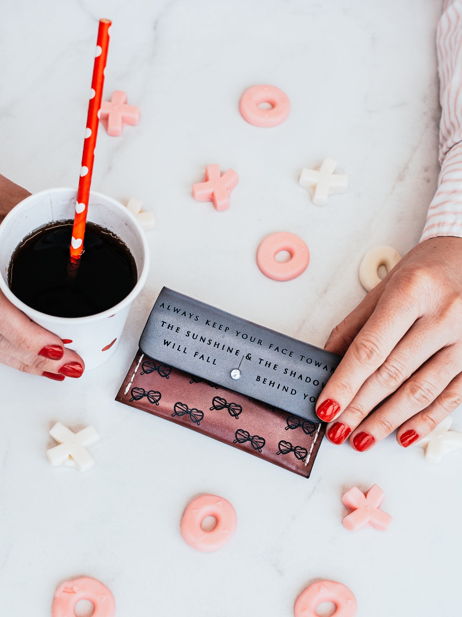 The Mini Hearts Perry Wallet Pouch