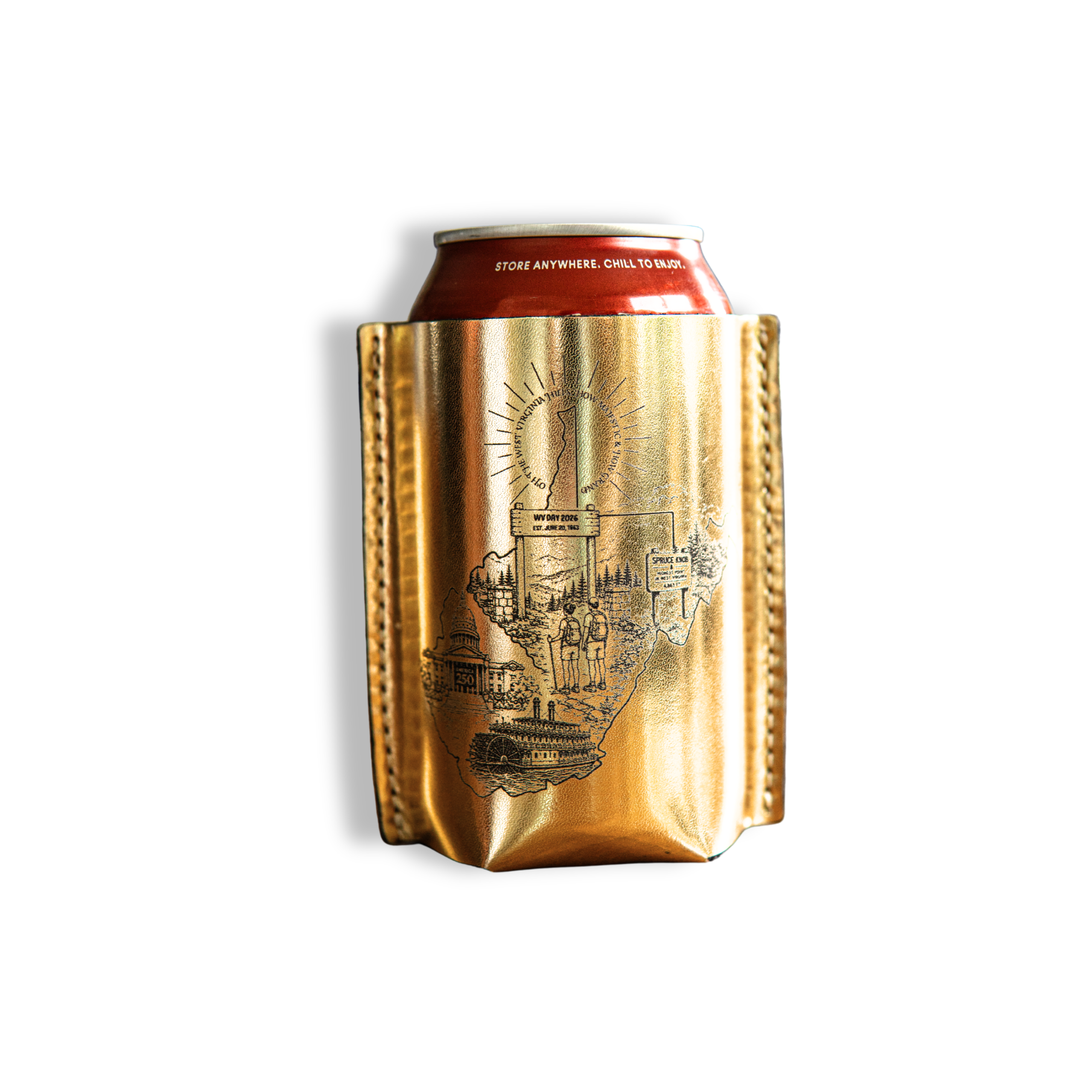 The West Virginia Day 2026 Koozie