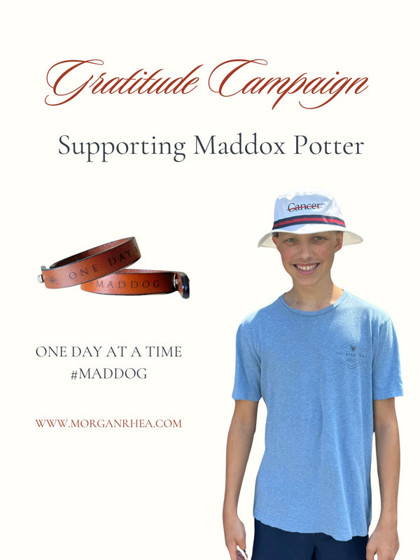 Gratitude Bracelet for Maddox Potter