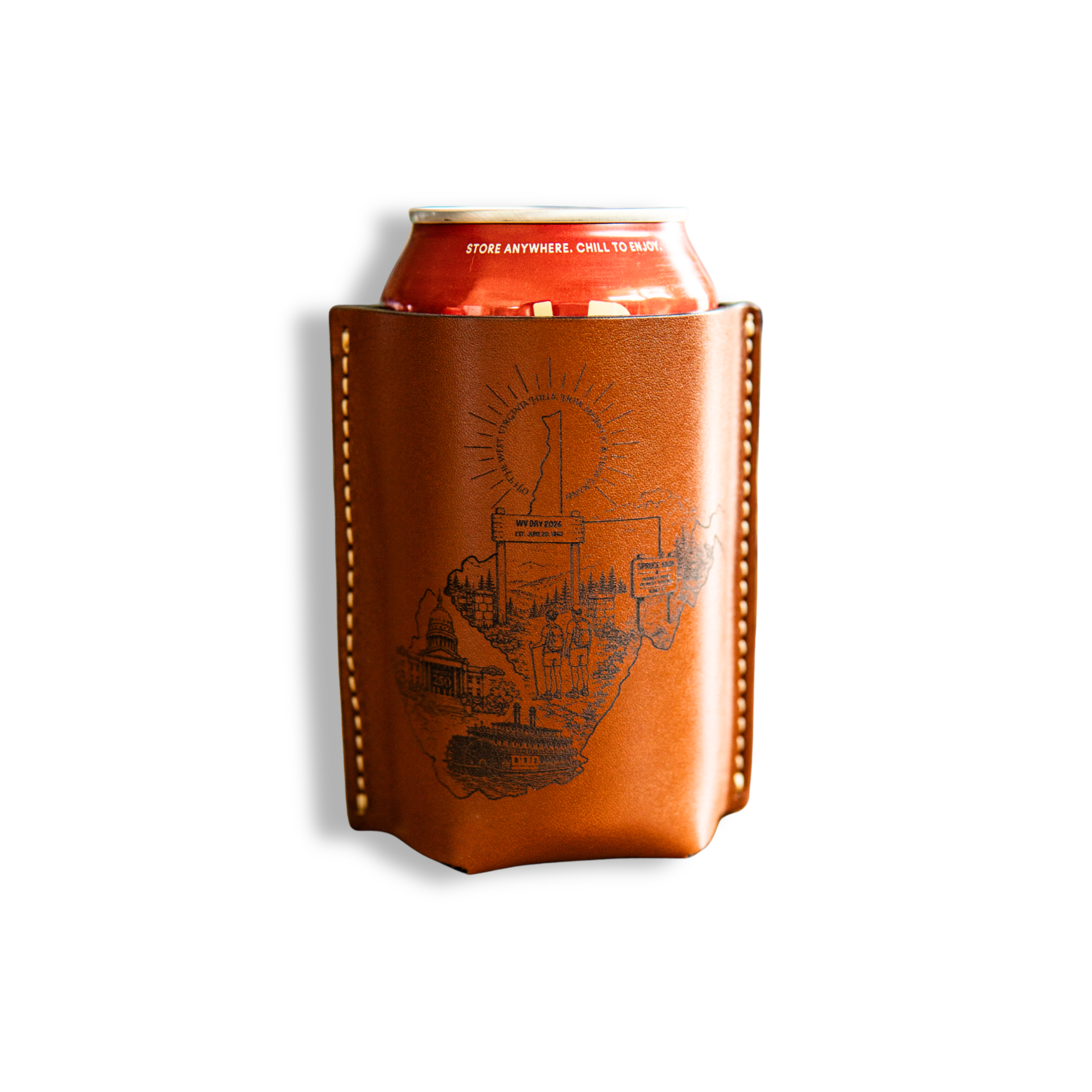 The West Virginia Day 2026 Koozie