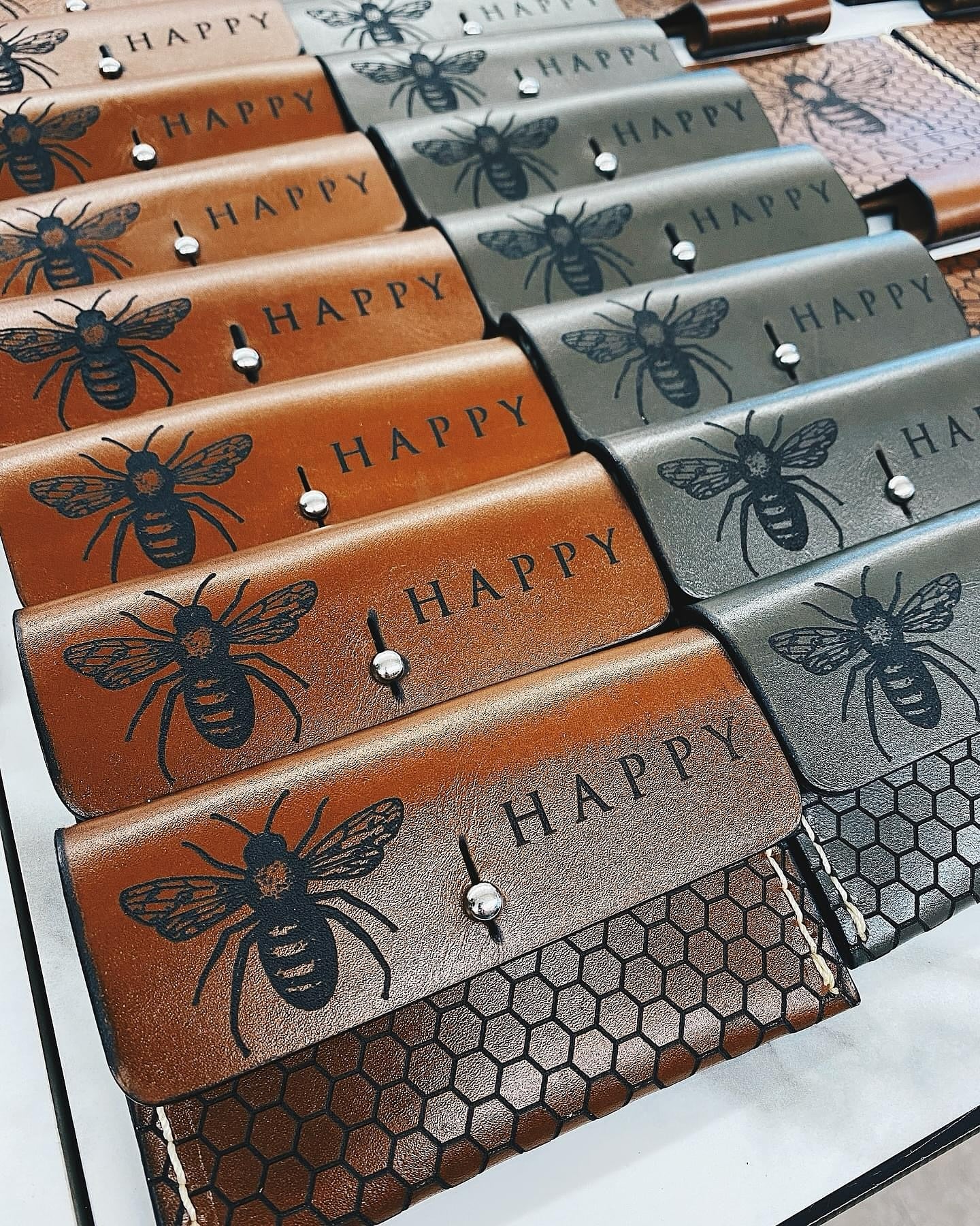The Bee Happy Perry Wallet Pouch