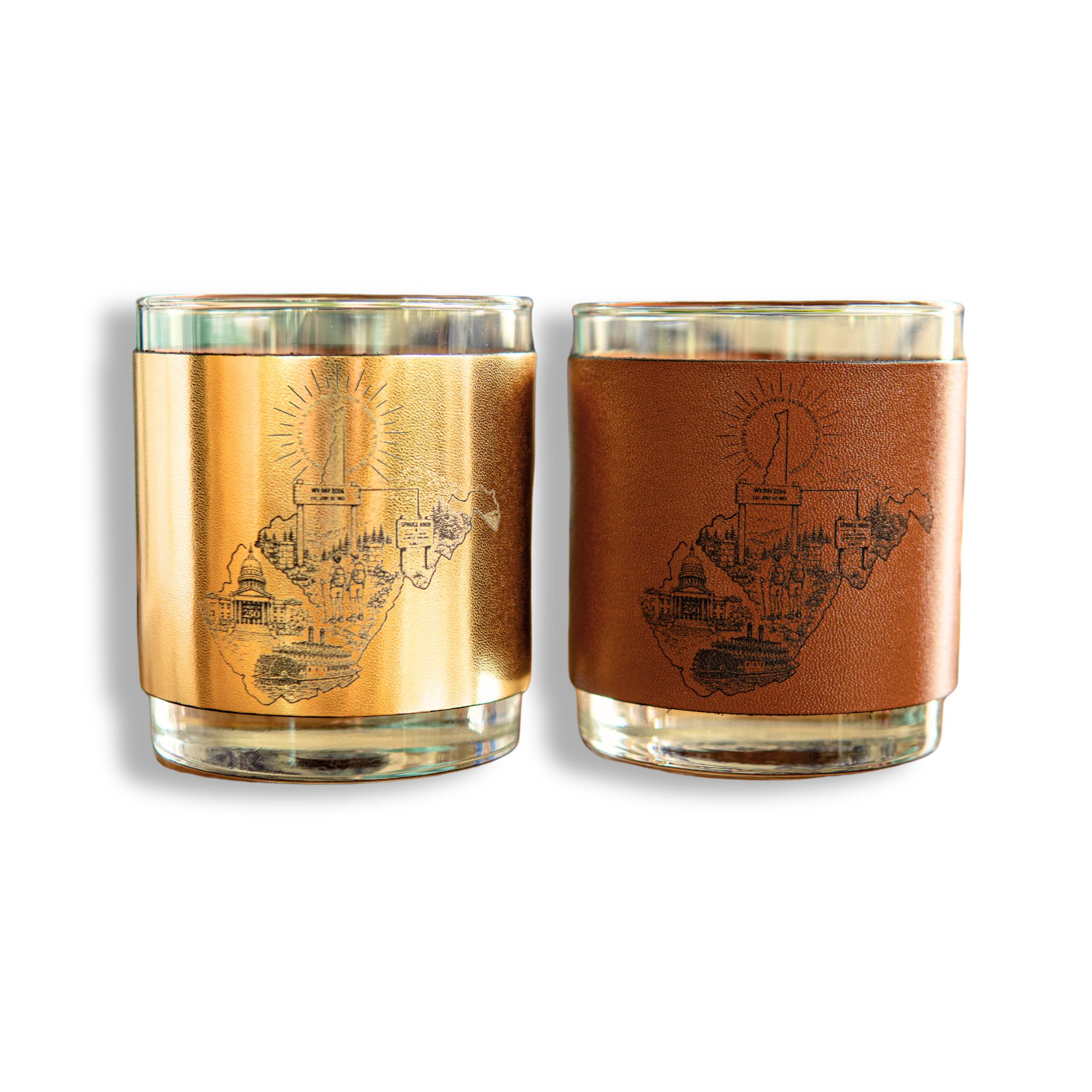 The West Virginia Day 2026 Bourbon Glass