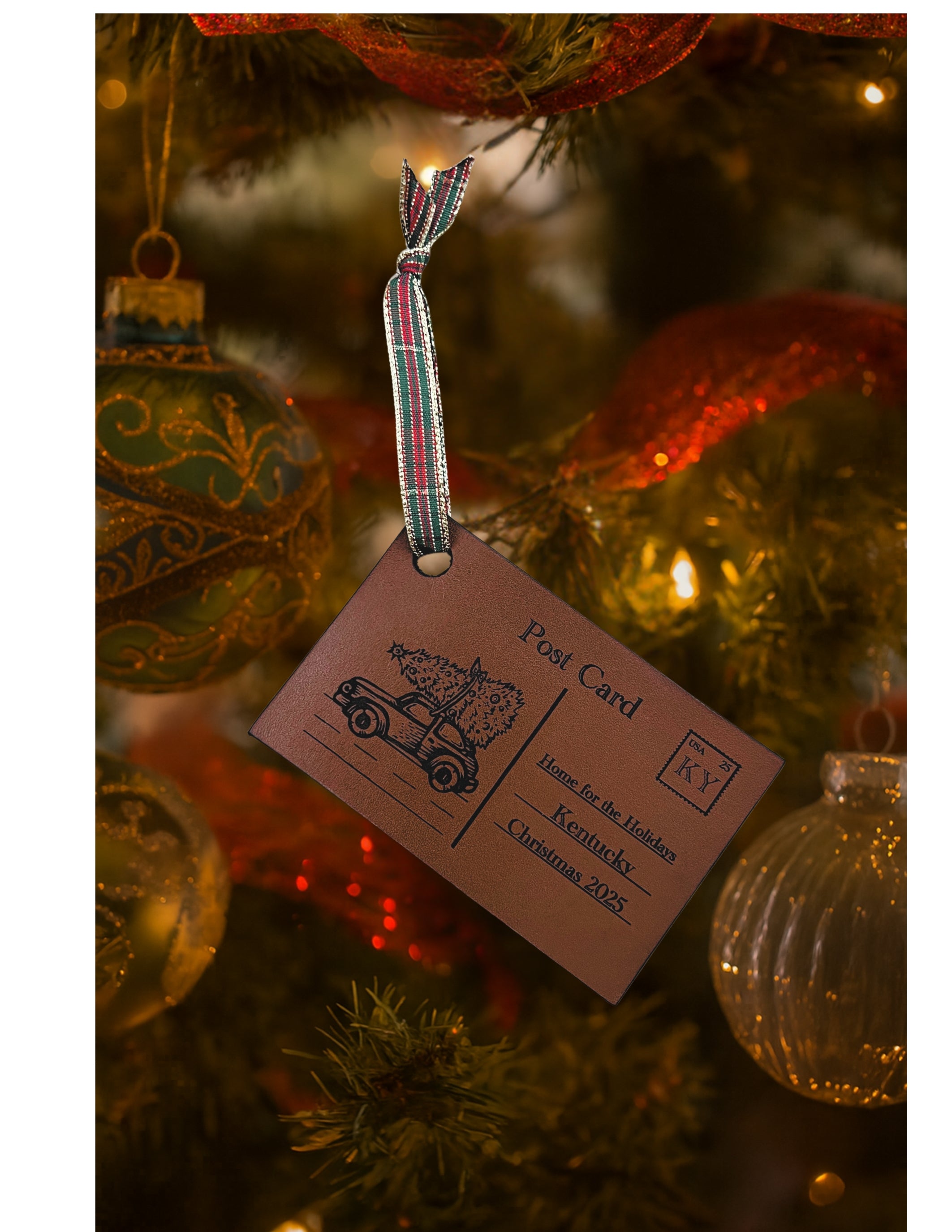 2025 Postcard Ornament