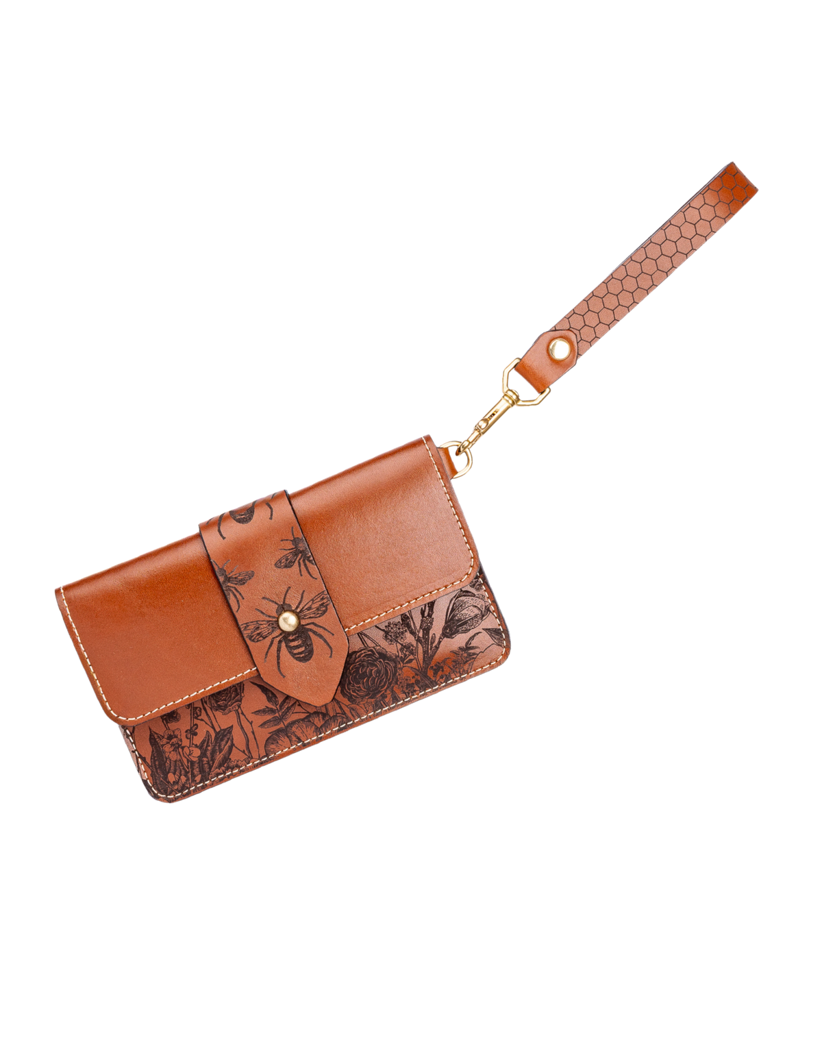 The Floral Mae Wristlet