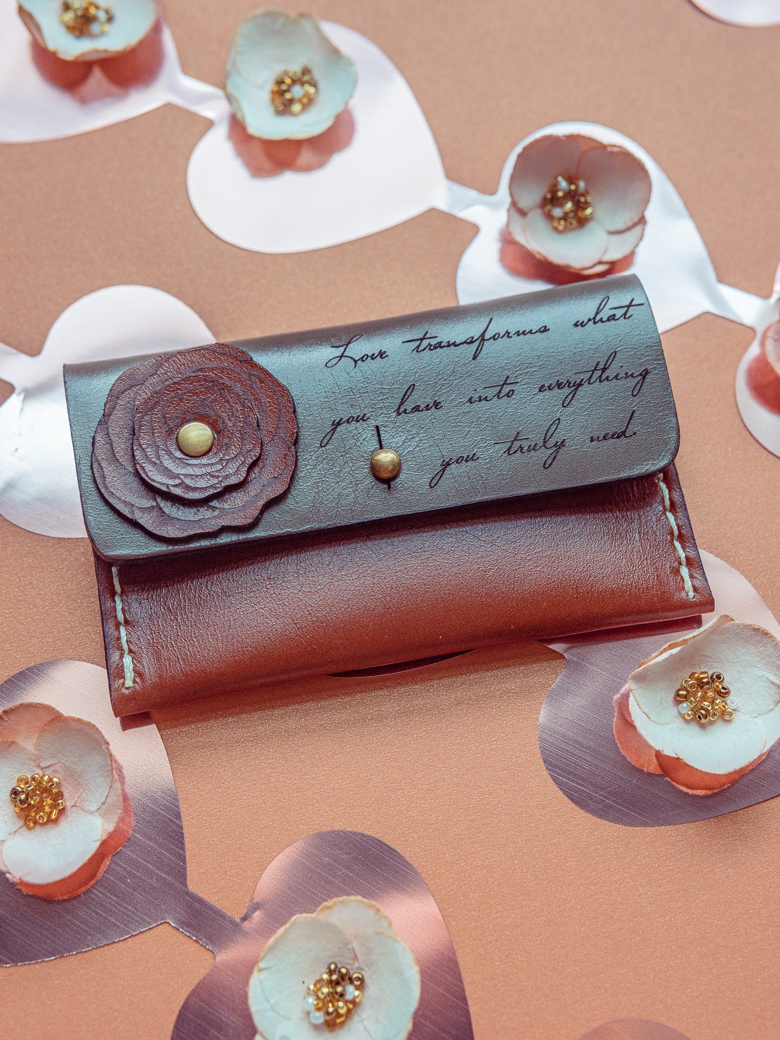 Floral Perry Wallet Pouch