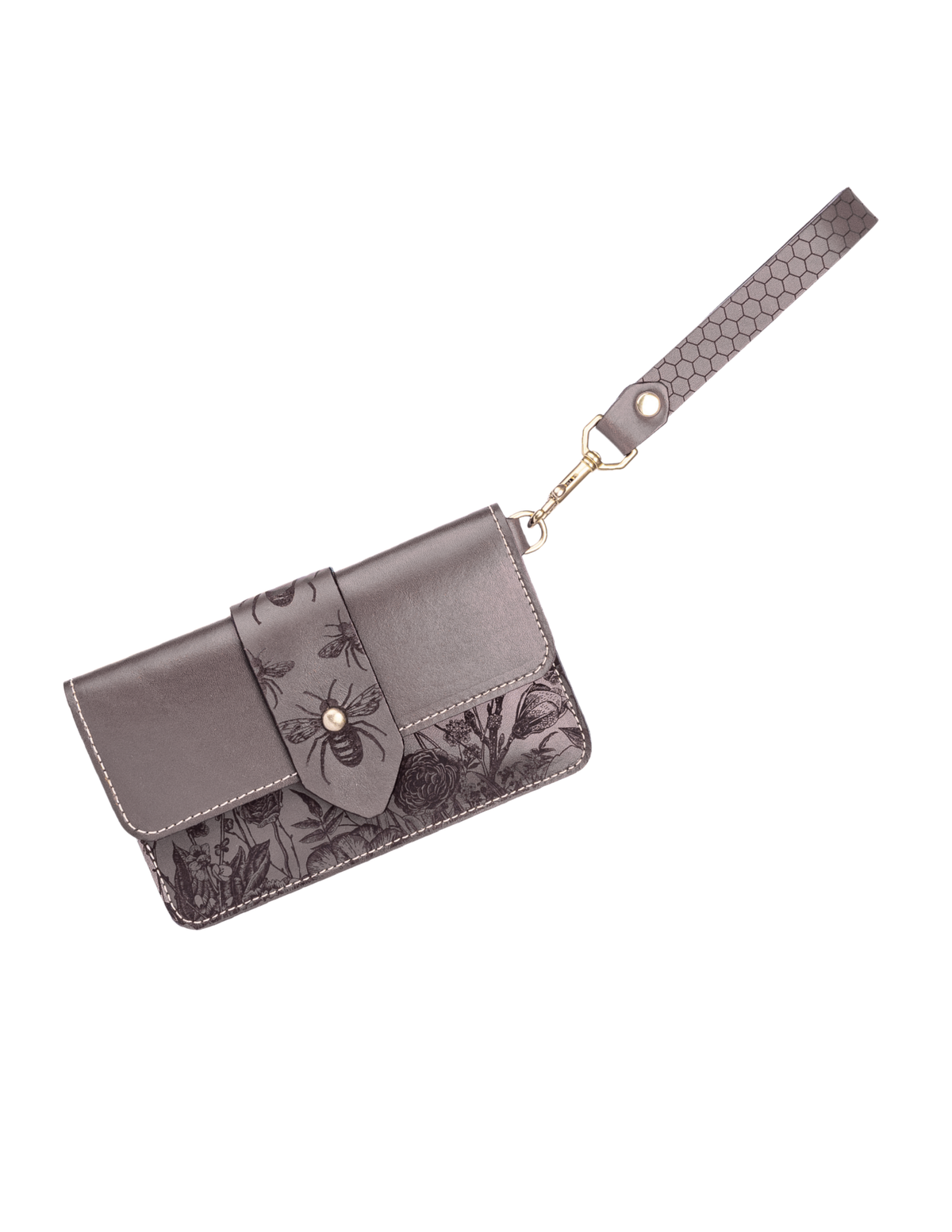 The Floral Mae Wristlet