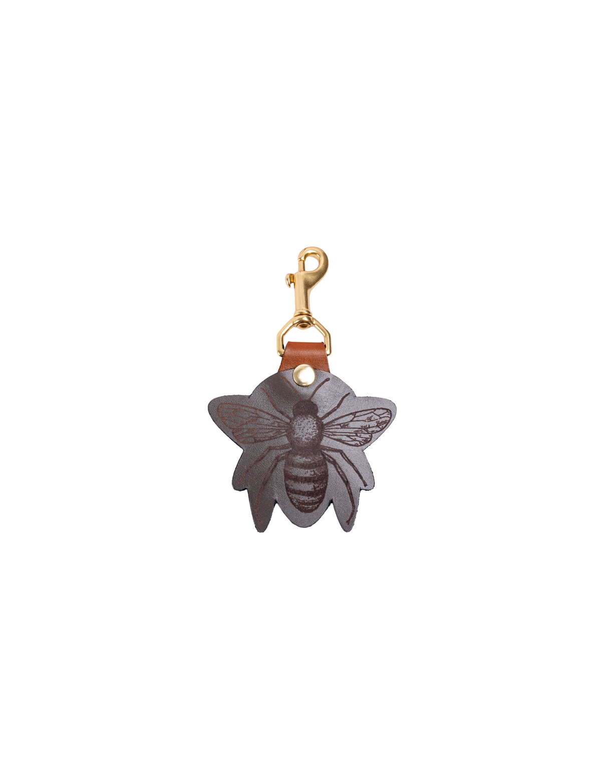 The Swivel Clip Bee Keychain