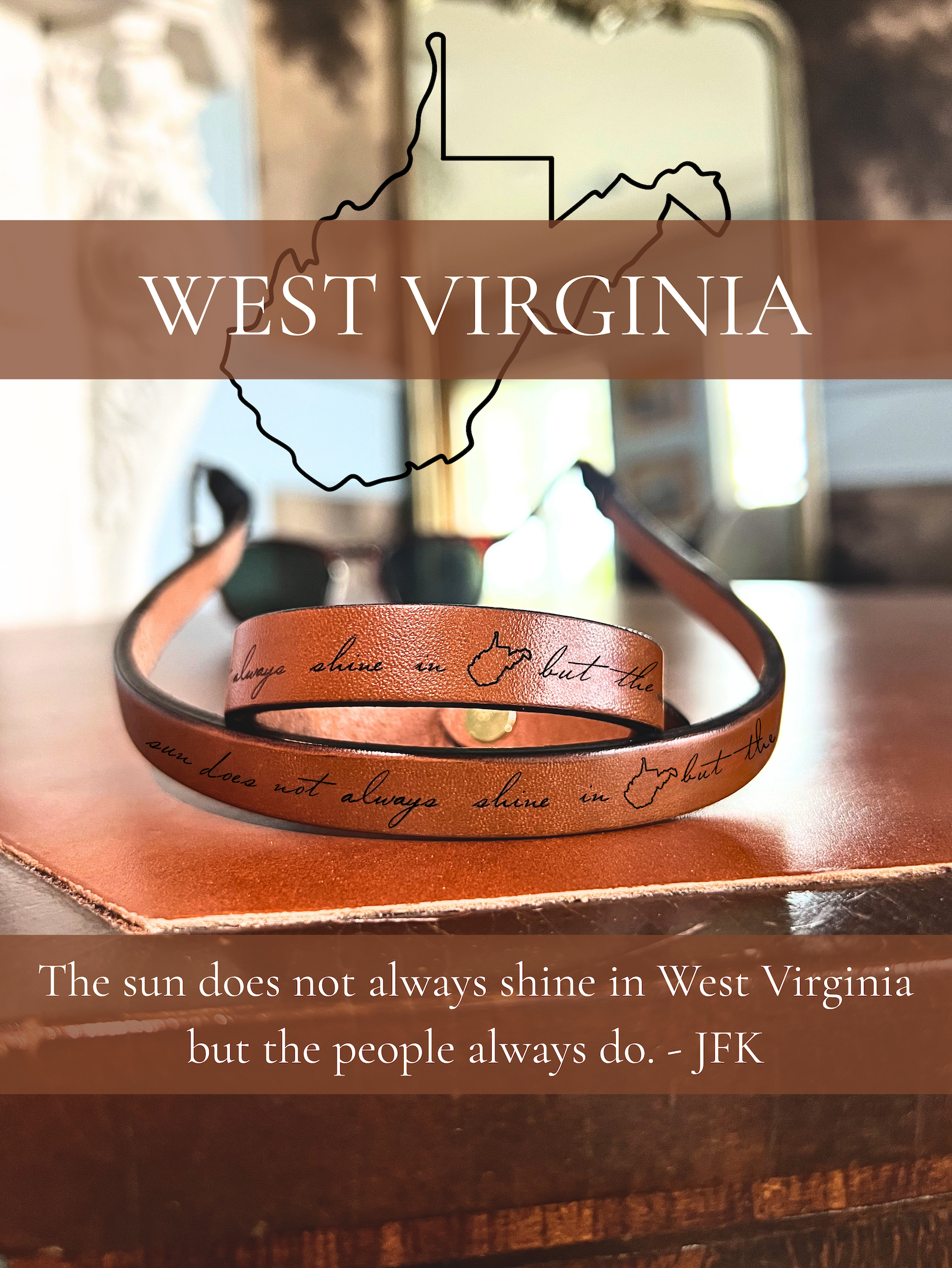 The West Virginia Strong Bracelet