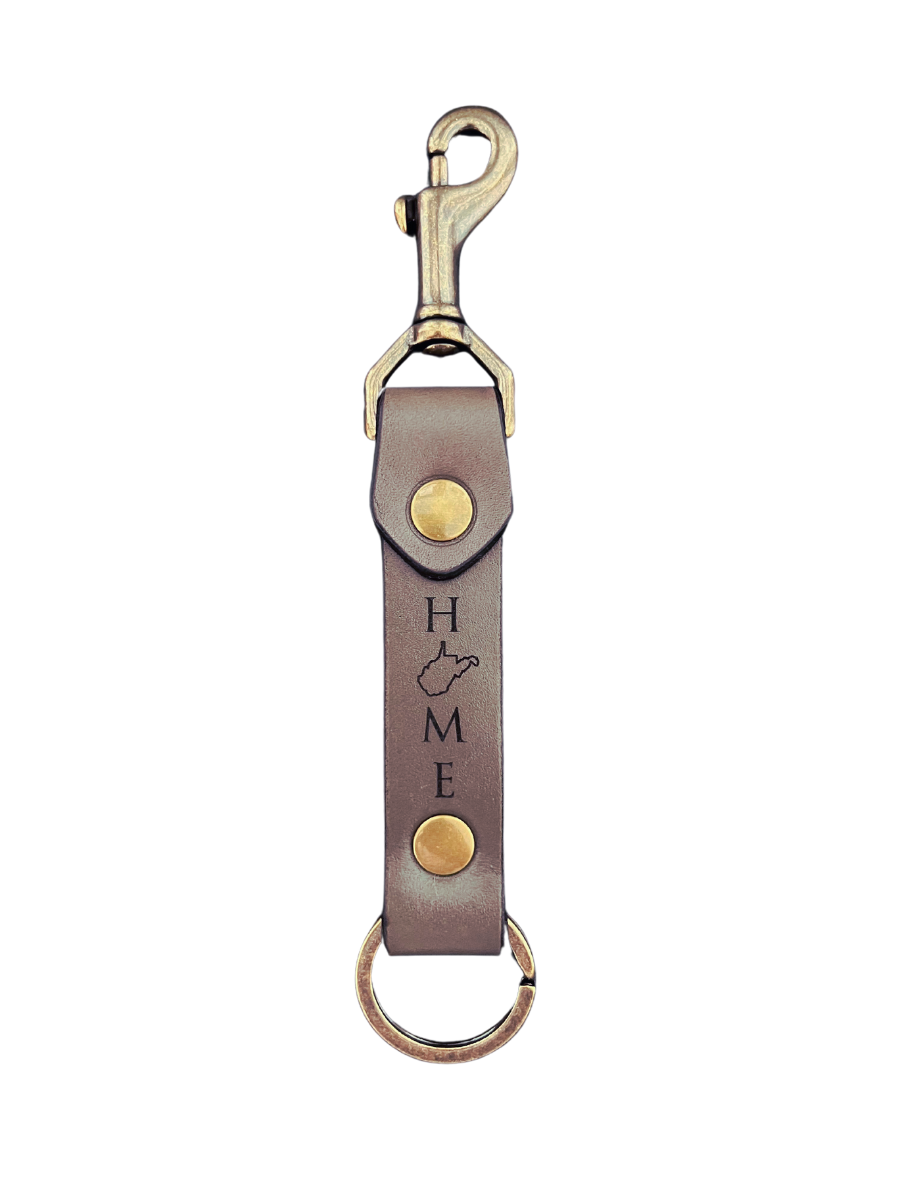 The MR Signature HOME Swivel Snap Linden Keychain