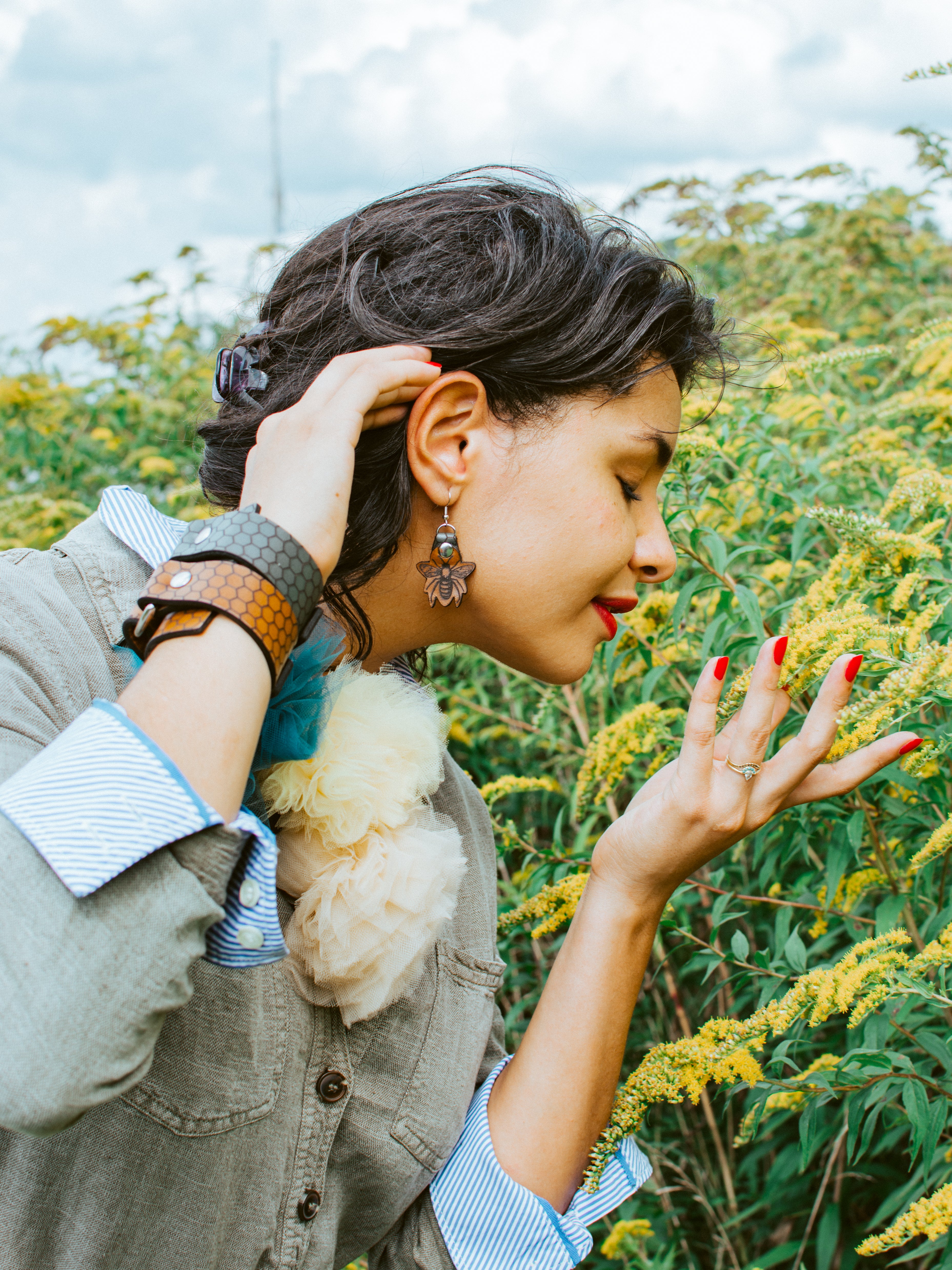 Bee Earrings