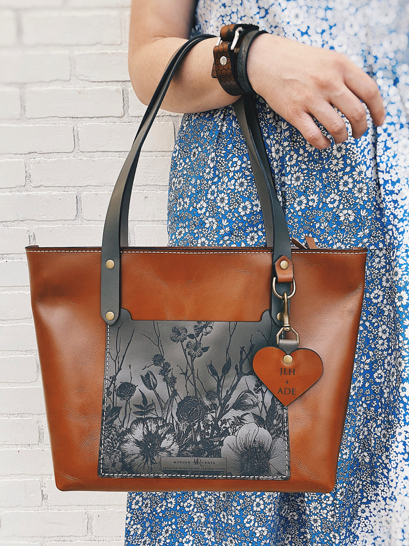 The Copper Floral Charlie Tote