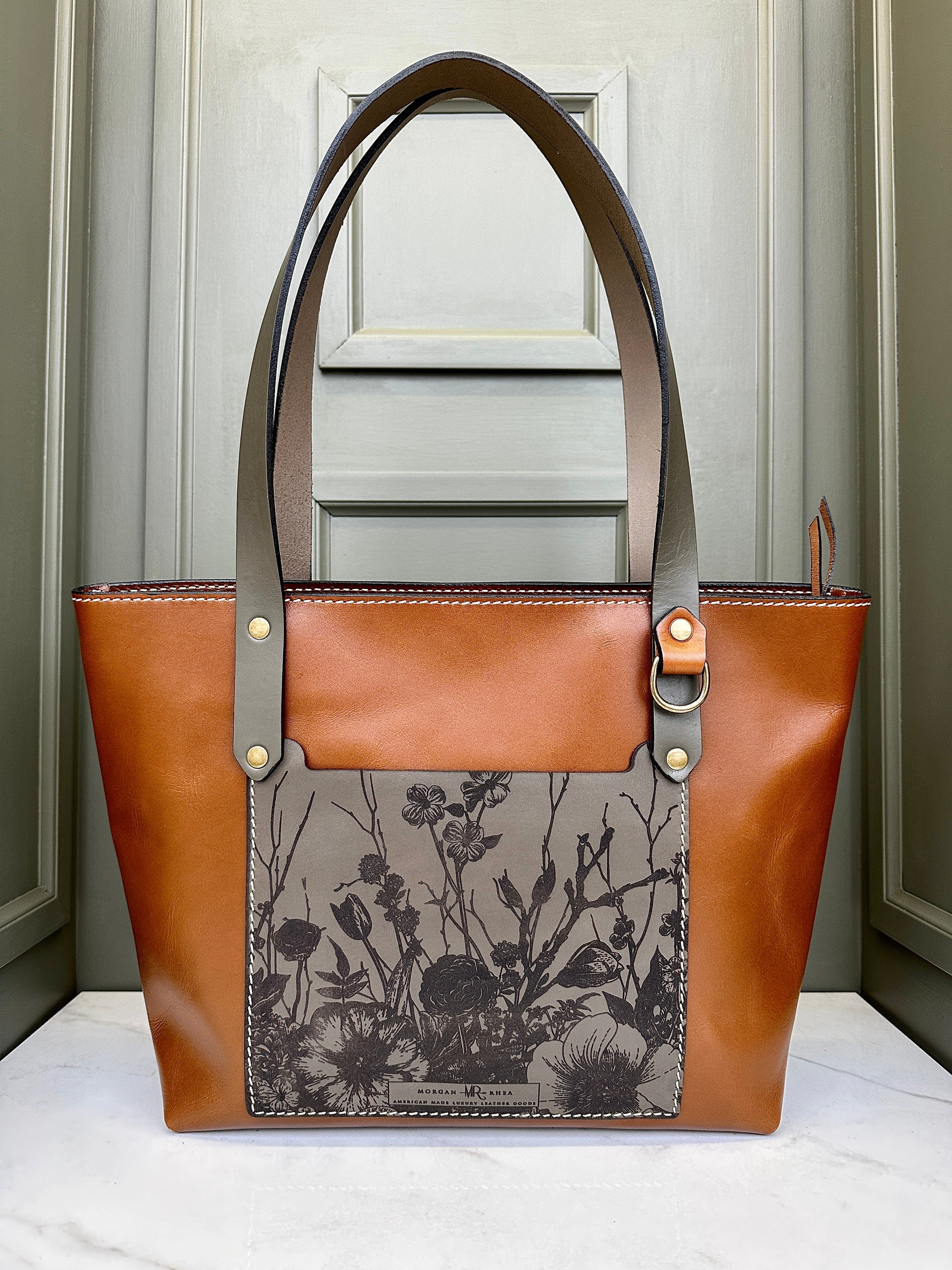 The Floral Copper Charlie Tote
