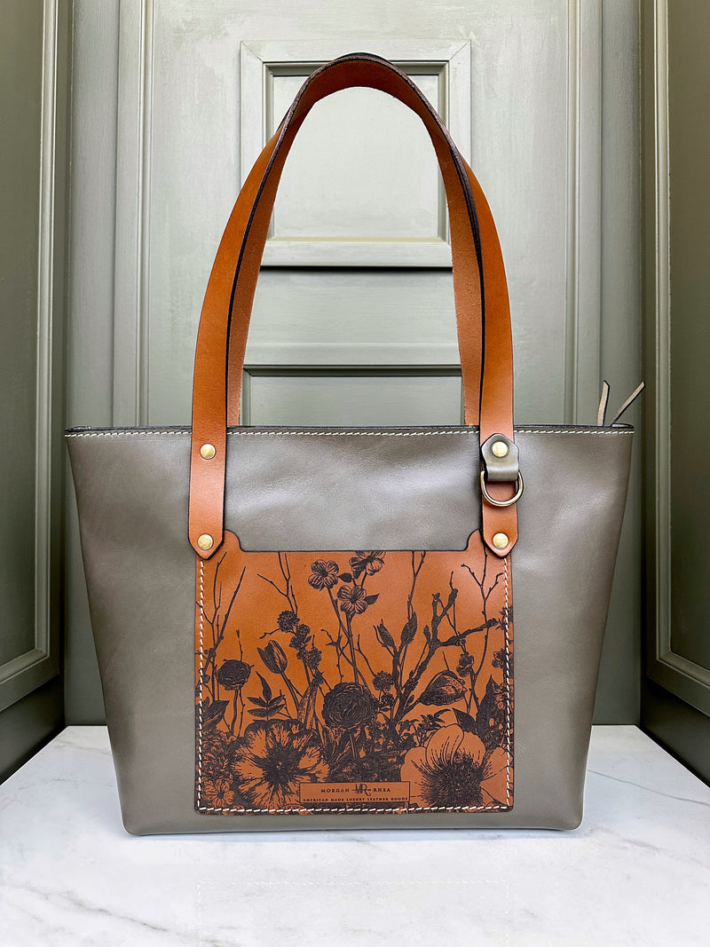 The MR Signature Floral Charlie Tote