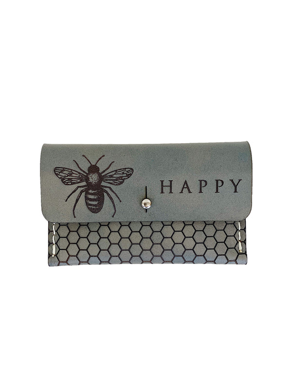 The Bee Happy Perry Wallet Pouch