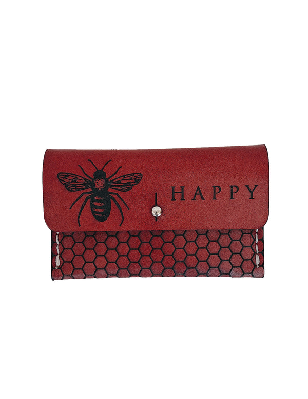 The Bee Happy Perry Wallet Pouch