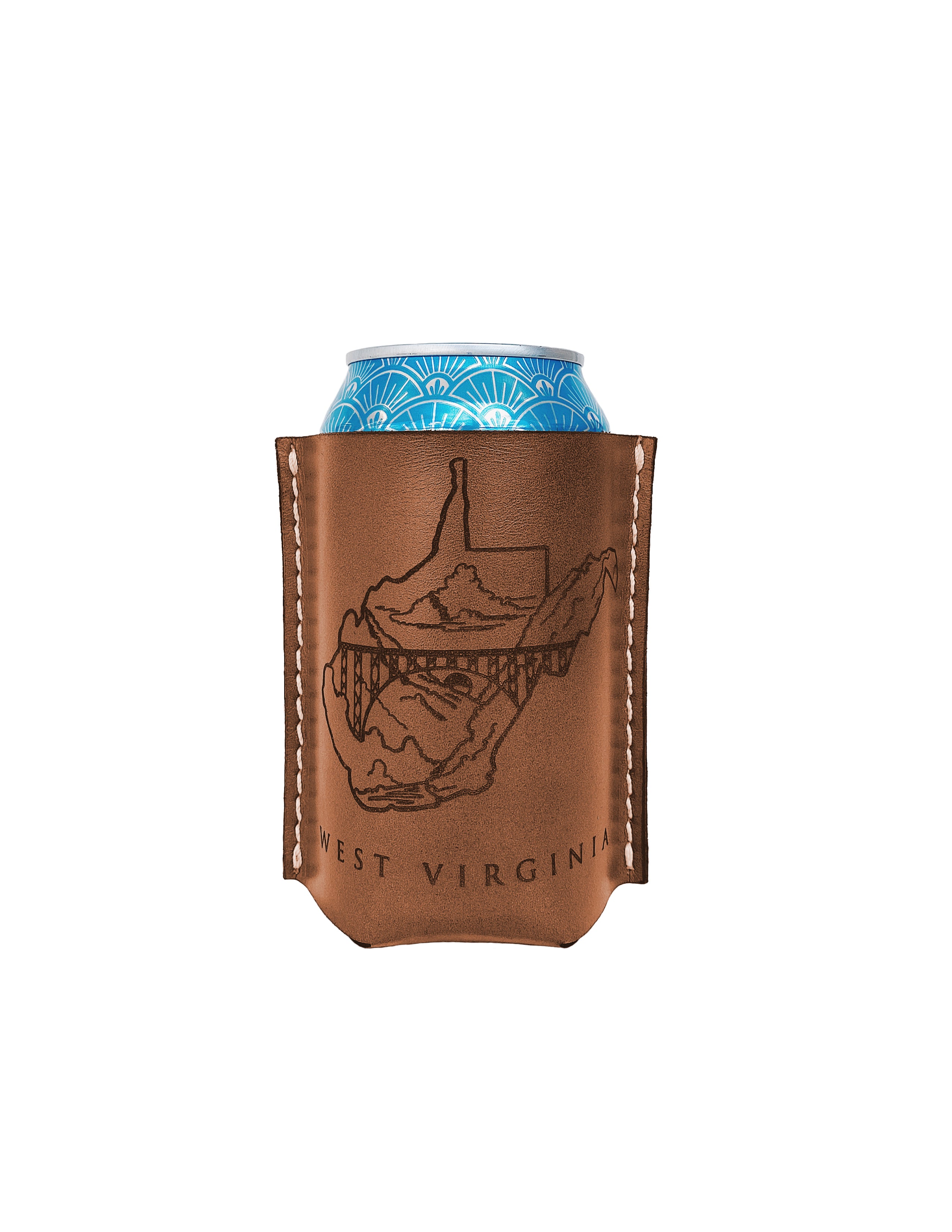 The Copper WV Artisan Series Koozie